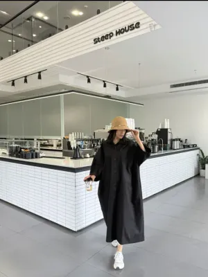 کفتان ساده : کفتان بلند زنانه لینین