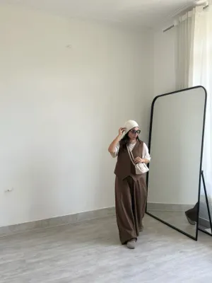 ست RUbe : وست و دامن شلواری دخترانه