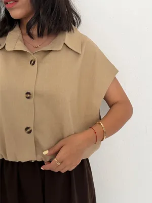 وست زنانه لینن Voya